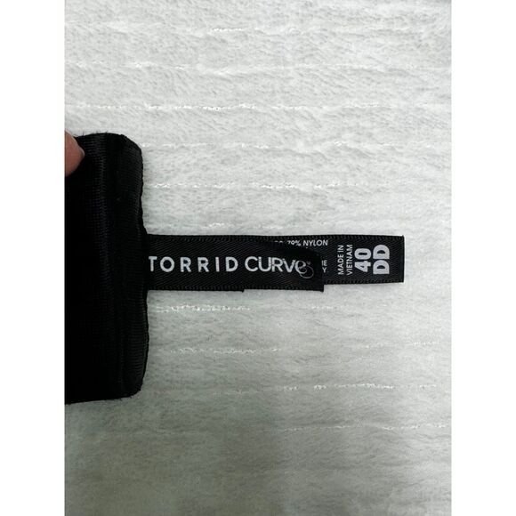 Bundle of 2 TORRID CURVE Bras, Balconette Bra and XO Plunge Push Up, Sz 40DD - Picture 10 of 16